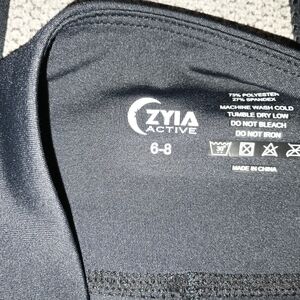 Zyia Active Black Sports Bra